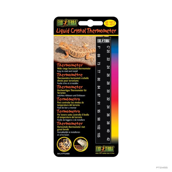 Exo Terra Liquid Crystal Thermometer, PT2455