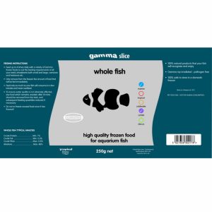 Gamma slice whole fish 250g